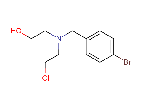 Ethanol, 2,2'-[[(4-bromophenyl)methyl]imino]bis-