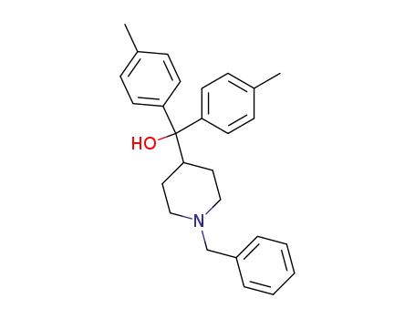 α,α-Bis(4-methylphenyl)-1-(phenylmethyl)-4-piperidinemethanol