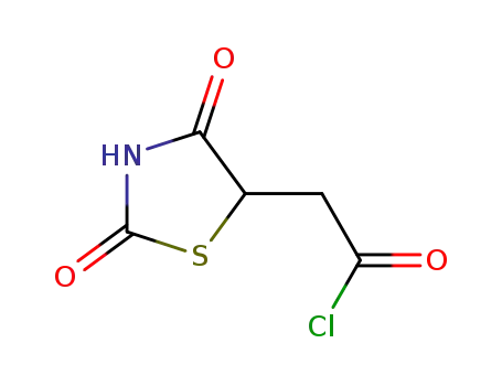 (2,4-Dioxo-thiazolidin-5-yl)-acetyl chloride