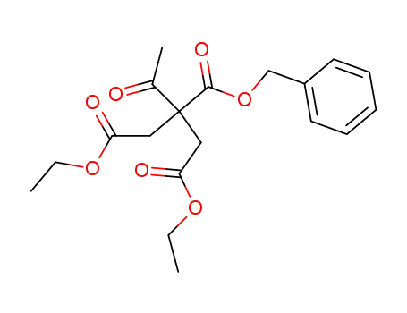 1,2,3-Propanetricarboxylic acid, 2-acetyl-, 1,3-diethyl 2-(phenylmethyl)
ester