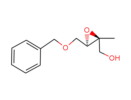 Oxiranemethanol,2-methyl-3-[(phenylmethoxy)methyl]-,(2R,3R)-rel-(9CI)