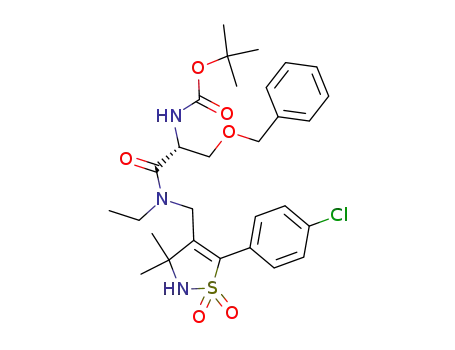 (R)-2-tert-butoxycarbonylamino-3-(4-fluorobenzyloxy)propionic acid