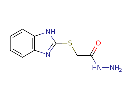 Acetic acid,2-(1H-benzimidazol-2-ylthio)-, hydrazide