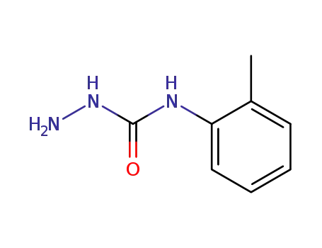 Molecular Structure of 15940-63-3 (N-(2-methylphenyl)hydrazinecarboxamide)