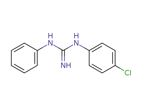 Molecular Structure of 13636-36-7 (Guanidine, N-(4-chlorophenyl)-N'-phenyl-)