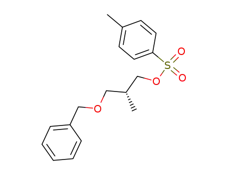 1-Propanol, 2-methyl-3-(phenylmethoxy)-, 4-methylbenzenesulfonate,
(2R)-