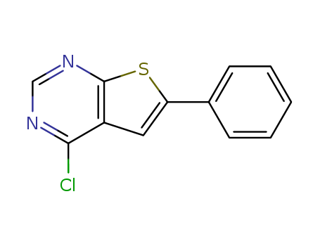 Thieno[2,3-d]pyrimidine,4-chloro-6-phenyl-