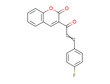1-(3'-coumarinyl)-3-(4''-fluorophenyl)-2-propen-1-one