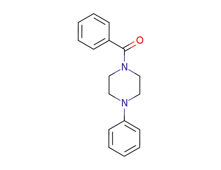 Molecular Structure of 18907-52-3 (phenyl(4-phenylpiperazin-1-yl)methanone)