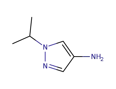 Molecular Structure of 97421-16-4 (4-AMINO-1-ISOPROPYL-1H-PYRAZOLE)