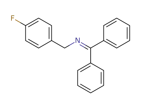 Molecular Structure of 1401955-78-9 (N-(diphenylmethylene)-1-(4-fluorophenyl)methanamine)