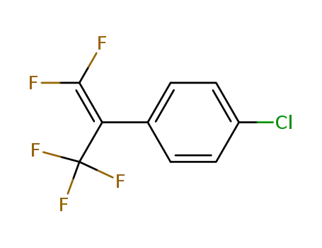 Benzene, 1-chloro-4-[2,2-difluoro-1-(trifluoromethyl)ethenyl]-