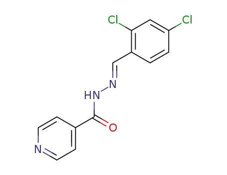 N-[(E)-(2,4-dichlorophenyl)methylideneamino]pyridine-4-carboxamide