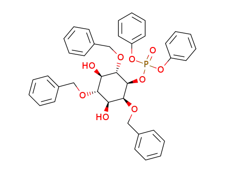 (+)-2,4,6-tri-O-benzyl-myo-inositol-3-phosphate
