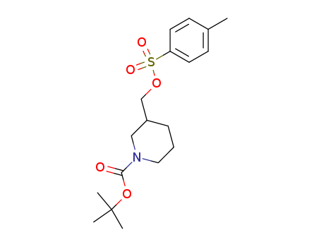 1-Piperidinecarboxylic acid, 3-[[[(4-methylphenyl)sulfonyl]oxy]methyl]-,  1,1-dimethylethyl ester
