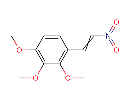 Benzene,1,2,3-trimethoxy-4-(2-nitroethenyl)- cas  4668-08-0