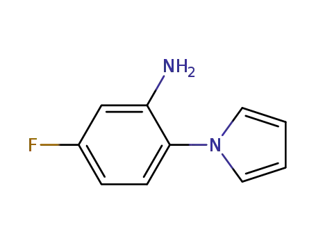 Benzenamine, 5-fluoro-2-(1H-pyrrol-1-yl)-
