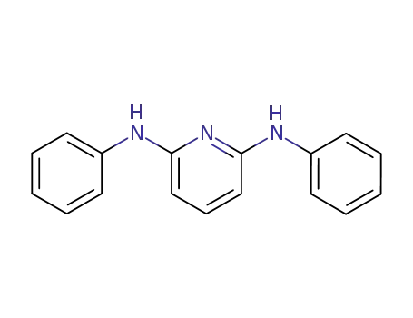 Molecular Structure of 5051-97-8 (2,6-Pyridinediamine, N,N'-diphenyl-)