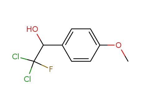 Benzenemethanol, a-(dichlorofluoromethyl)-4-methoxy-