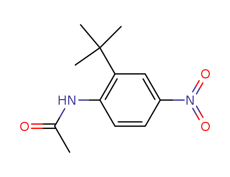 Molecular Structure of 815586-43-7 (N-(2-tert-butyl-4-nitrophenyl)acetamide)