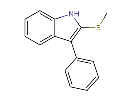 2-(methylsulfanyl)-3-phenyl-1H-indole