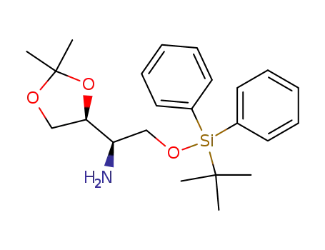 (2S,3R)-3-amino-4-tert-butyldiphenylsilyloxy-1,2-isopropylidenedioxy-butane