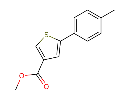3-Thiophenecarboxylic acid, 5-(4-methylphenyl)-, methyl ester