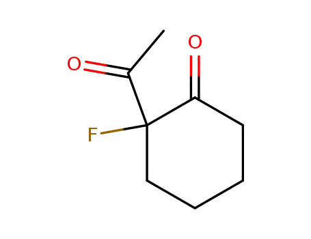 시클로헥사논, 2-아세틸-2-플루오로-(9CI)