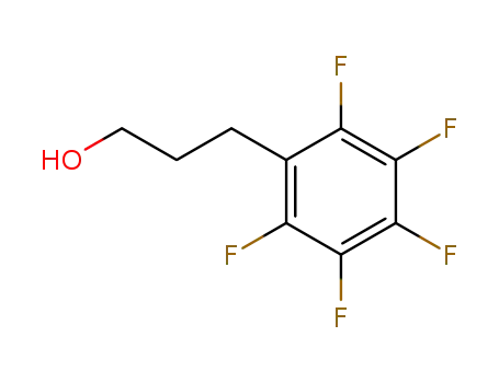 Molecular Structure of 1988-55-2 (3-PENTAFLUOROPHENYL-PROPAN-1-OL)