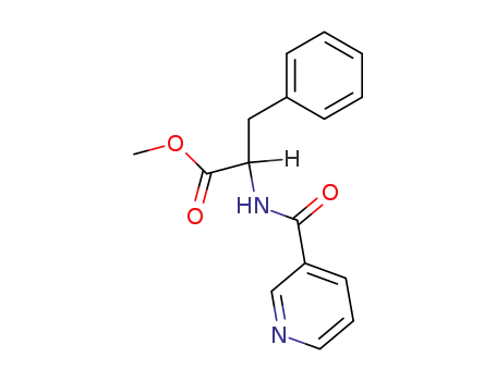 3-phenyl-2-[(pyridine-3-carbonyl)amino]propionic acid methyl ester