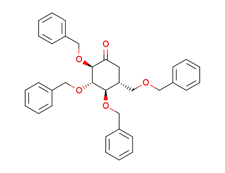 (2R,3S,4R,5R)-2,3,4-tris(benzyloxy)-5-[(benzyloxy)methyl]cyclohexanone