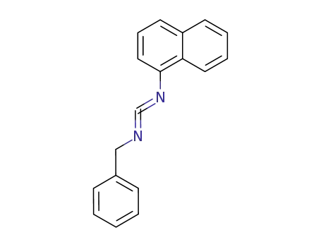 Molecular Structure of 130412-95-2 (Benzyl-naphthalen-1-yl-carbodiimide)