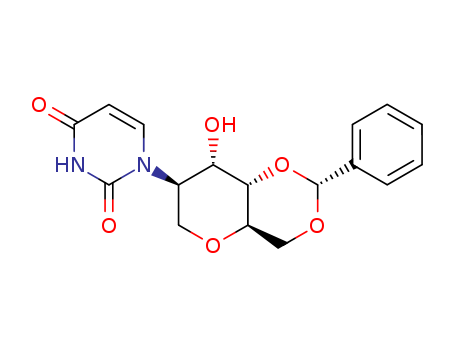 SAGECHEM/D-Altritol, 1,5-anhydro-2-deoxy-2-(3,4-dihydro-2,4-dioxo-1(2H)-pyrimidinyl)-4,6-O -[(R)-phenylmethylene]-