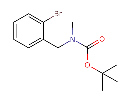 Molecular Structure of 954238-61-0 ((2-BROMO-BENZYL)-METHYL-CARBAMIC ACID TERT-BUTYL ESTER)