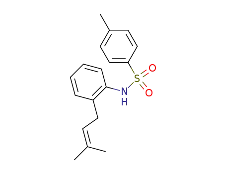 Benzenesulfonamide, 4-methyl-N-[2-(3-methyl-2-butenyl)phenyl]-