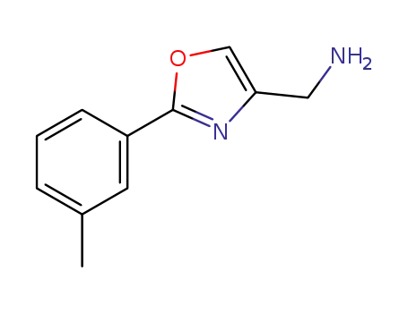 2-M-TOLYL-OXAZOL-4-YL-메틸아민