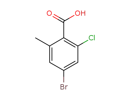 Benzoic acid, 4-bromo-2-chloro-6-methyl-