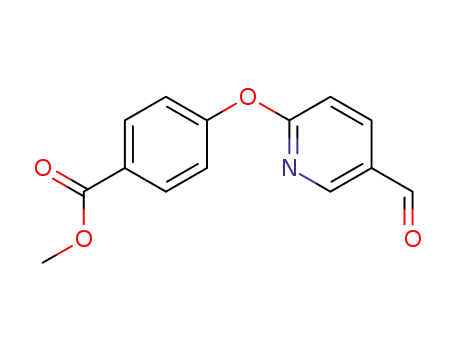 4-(5-formyl-pyridin-2-yloxy)-benzoic acid methyl ester
