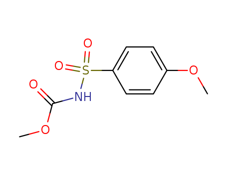 Carbamic acid, [(4-methoxyphenyl)sulfonyl]-, methyl ester