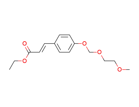 ethyl 3-(4'-(2-methoxyethoxymethoxy)phenyl)prop-2-enoate