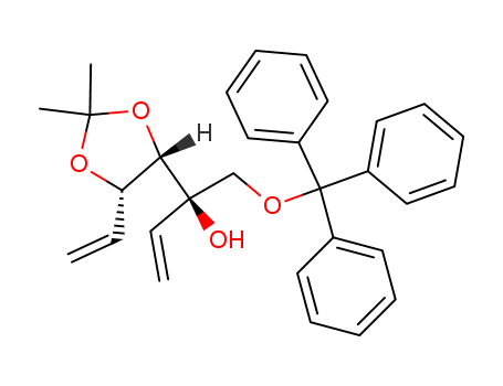 (R)-2-((4S,5S)-2,2-diMethyl-5-vinyl-1,3-dioxolan-4-yl)-1-(trityloxy)but-3-en-2-ol