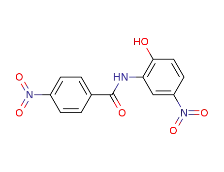 Molecular Structure of 105753-08-0 (Benzamide, N-(2-hydroxy-5-nitrophenyl)-4-nitro-)