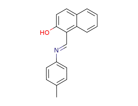 1-<(4'-methylphenylimino)methyl>-2-naphthol