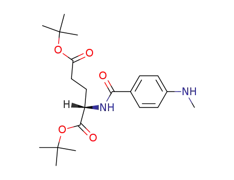 L-Glutamic acid, N-[4-(methylamino)benzoyl]-, bis(1,1-dimethylethyl)
ester