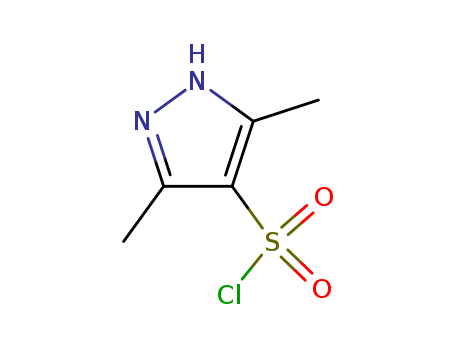 1H-Pyrazole-4-sulfonylchloride, 3,5-dimethyl-