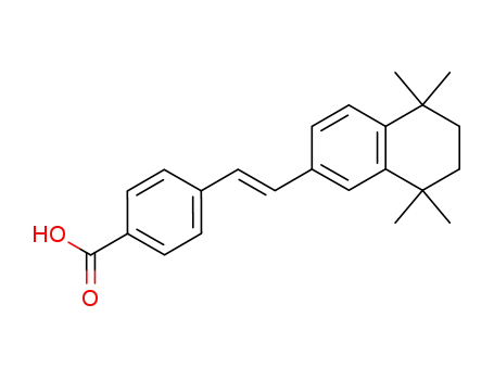 Benzoic acid, 4-(2-(5,6,7,8-tetrahydro-5,5,8,8-tetramethyl-2-naphthalenyl)ethenyl)-, (E)-