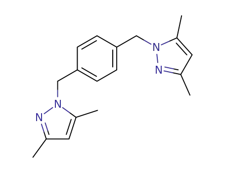 1,1'-(benzene-1,4-diyldimethylene)-bis(3,5-dimethyl-1H-pyrazole)