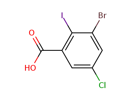3-BROMO-5-CHLORO-2-IODOBENZOIC ACID