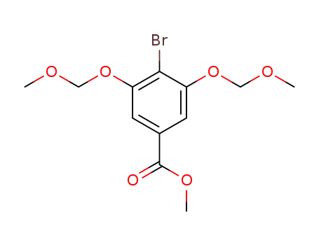 methyl 4-bromo-3,5-bis(methoxymethoxy)benzoate