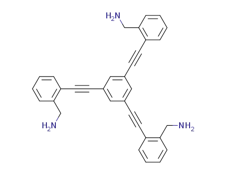 2-[3,5-bis(2-aminomethyl-phenylethynyl)phenylethynyl]benzylamine